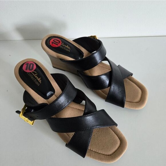 New Clark's collections women's sandal heels size 10 - Picture 3 of 5